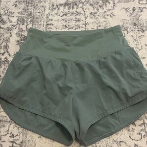 Women's Green Shorts